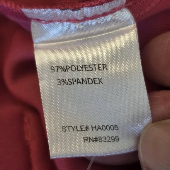 Curations Shorts Womens Large Pink Paperbag Waist Belted Pleated Pockets New - Picture 10 of 16